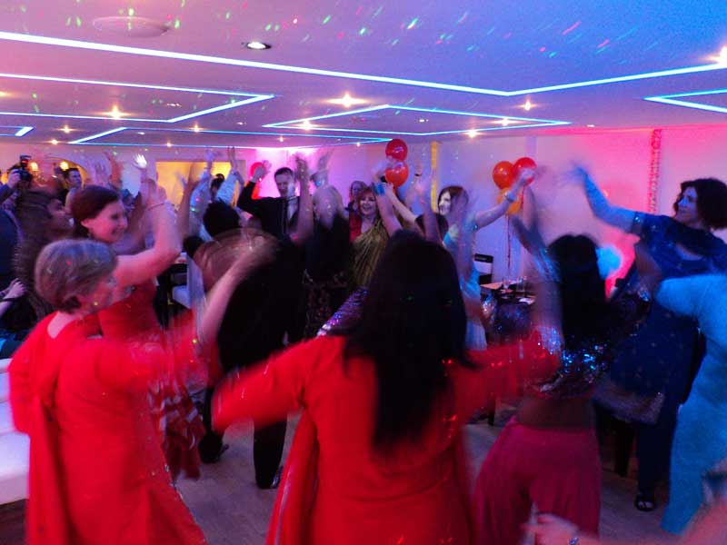 Bollywood theme for disco in Hampshire