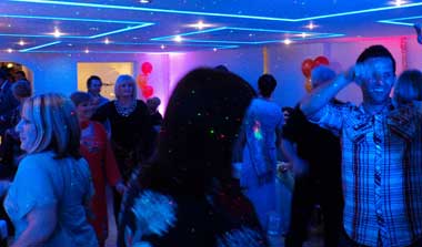 Mobile disco for parties 